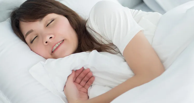 朝、起きた時に顎が重だるい